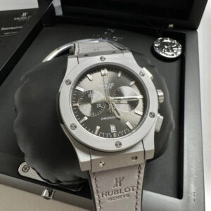 Hublot Fusion- Cinza/Prata