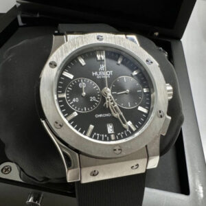Hublot Fusion - Preto/Prata