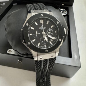 Hublot Tuiga- Preto/ Prata