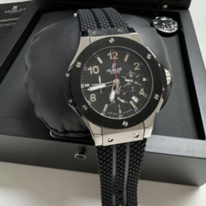Hublot Tuiga- Preto/Prata