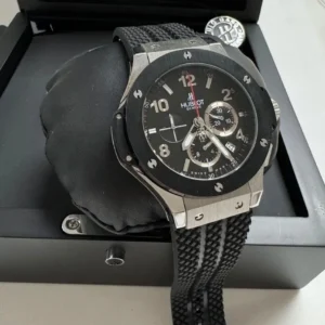 Hublot Tuiga- Preto/ Prata