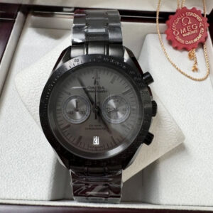 Omega Speedmaster - Preto/ Cinza
