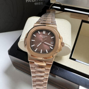 Patek Philippe Nautilus- Rose/ Marrom
