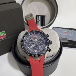 Tag Heuer Carrera - Skeleton Preto/Vermelho